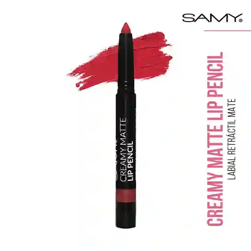 Labial Retráctil Mate Cremoso cherry Pie