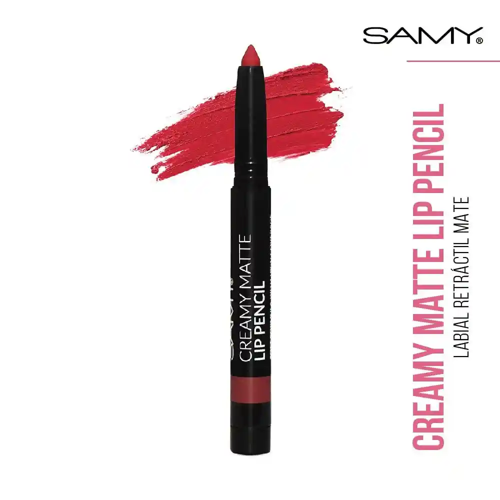 Labial Retráctil Mate Cremoso cherry Pie