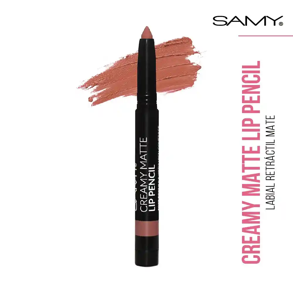 Labial Retráctil Mate Cremoso tiramisu