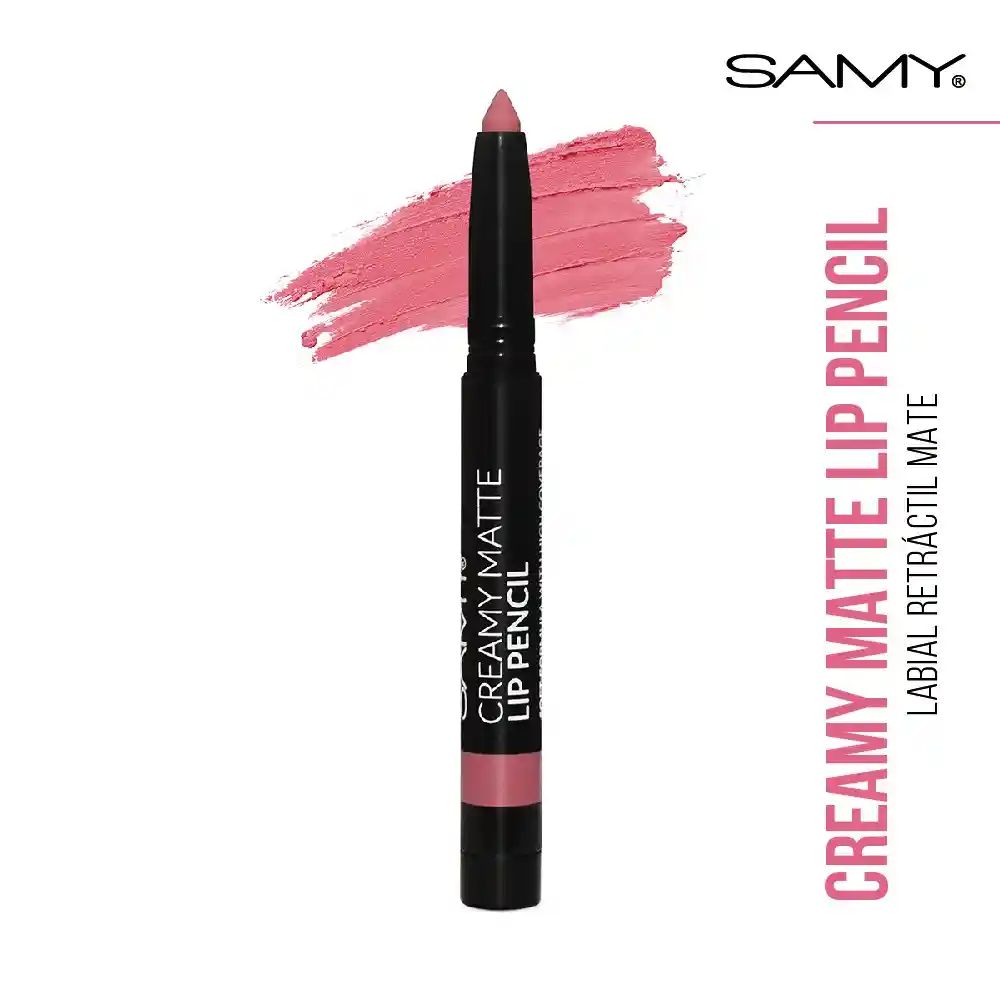 Labial Retráctil Mate Cremoso cotton Candy