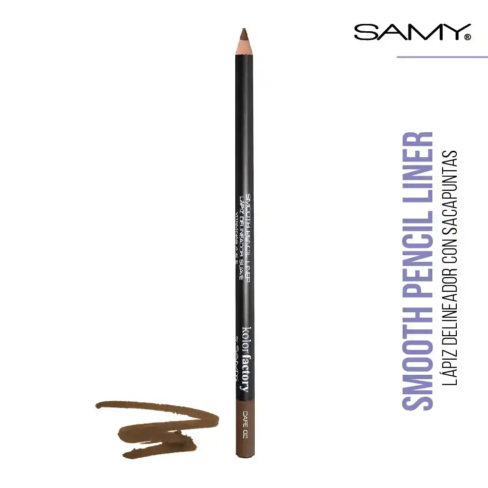 Lapiz Delineador Con Sacapunta #03 Café 02