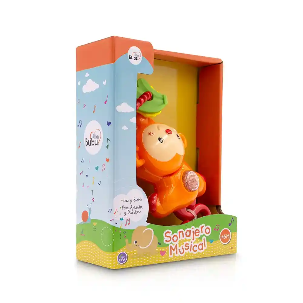 Bubu Sonajero Música Luces Elefante X1