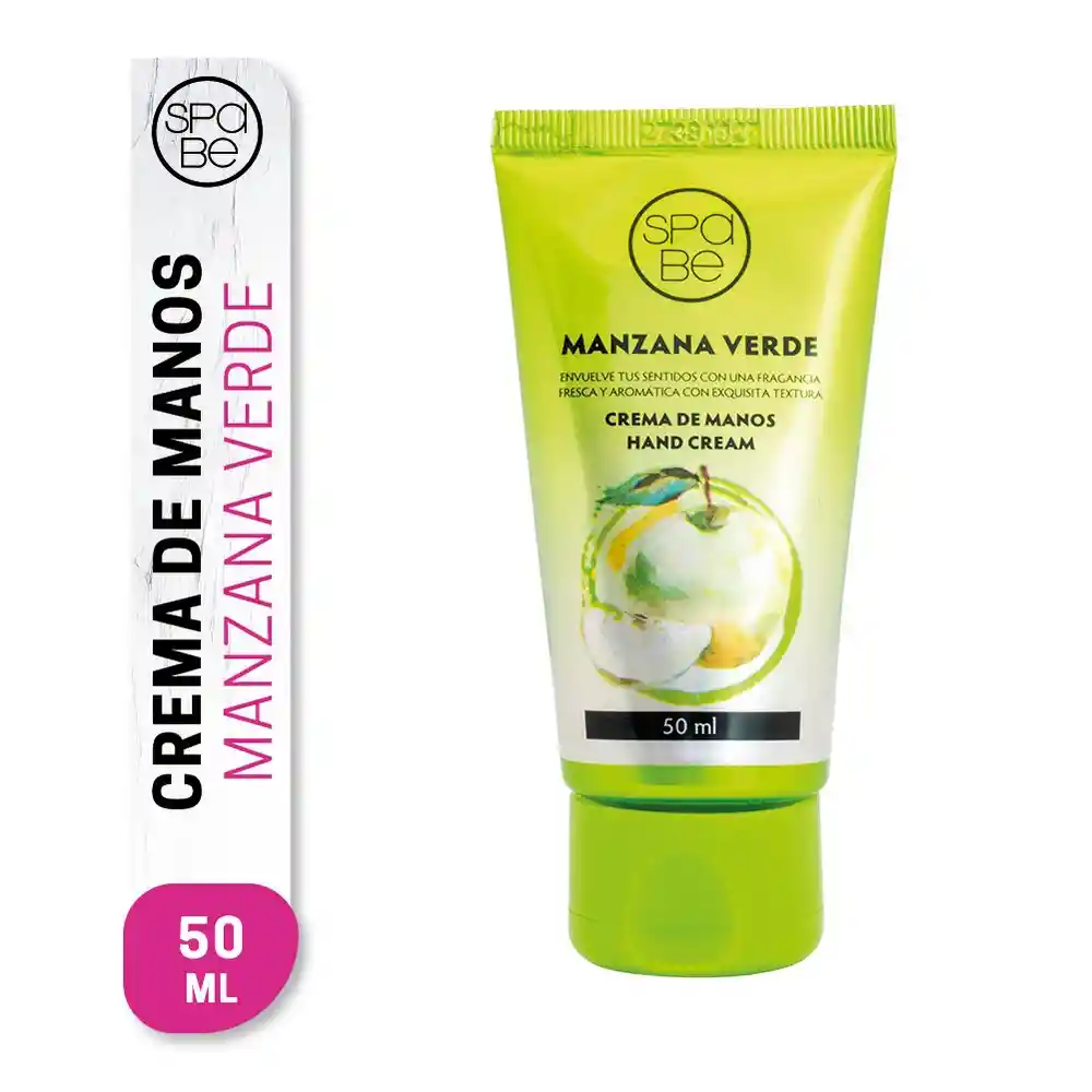 Spa Be Crema De Manos Manzana Verde Lima 50 Ml