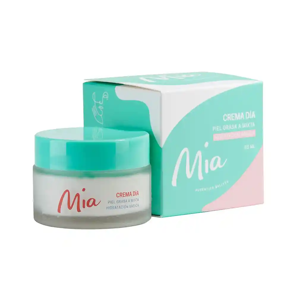 Mia Crema Dia Hidratante Piel Grasa A Mixta 50 Ml