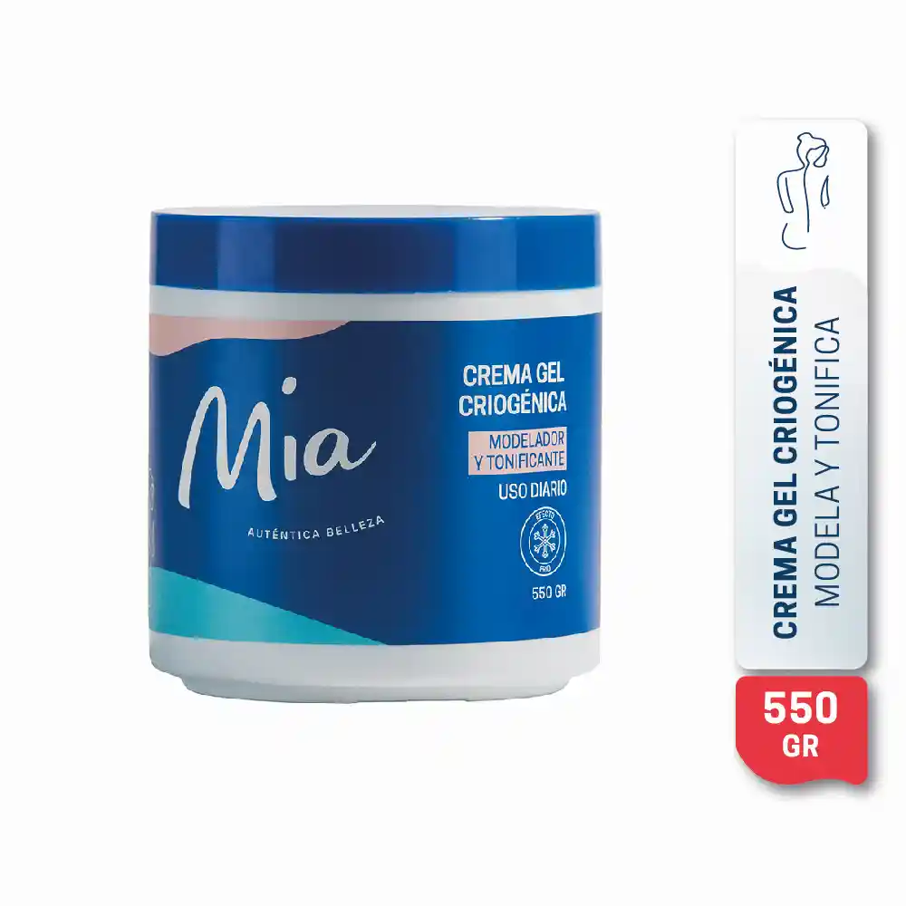 Mia Crema Gel Criogénico 550 Ml