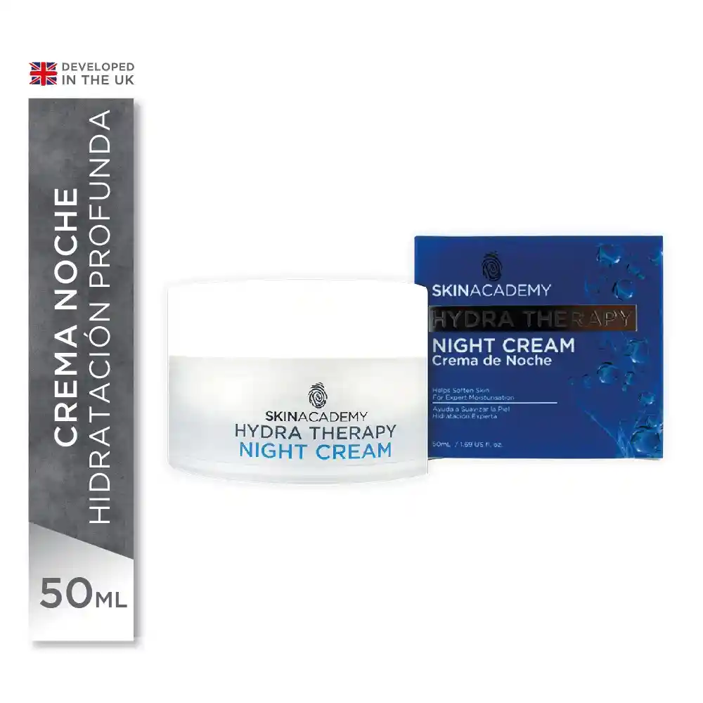 Skin Academy Crema Noche Hydra Therapy 50 Ml