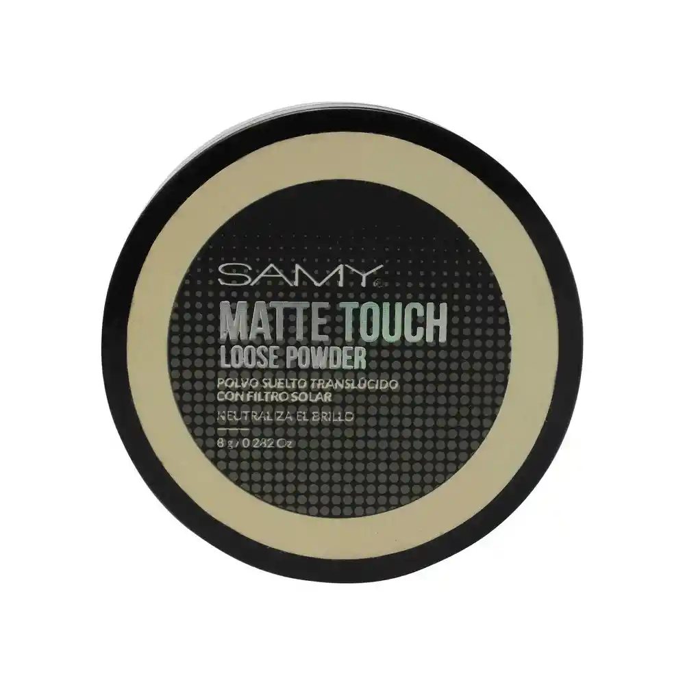 Samy Polvo Suelto Translucido Touch Matte