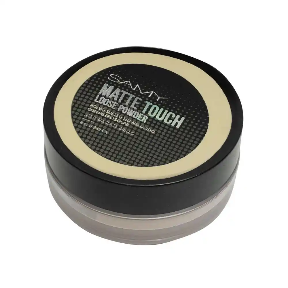 Samy Polvo Suelto Translucido Touch Matte