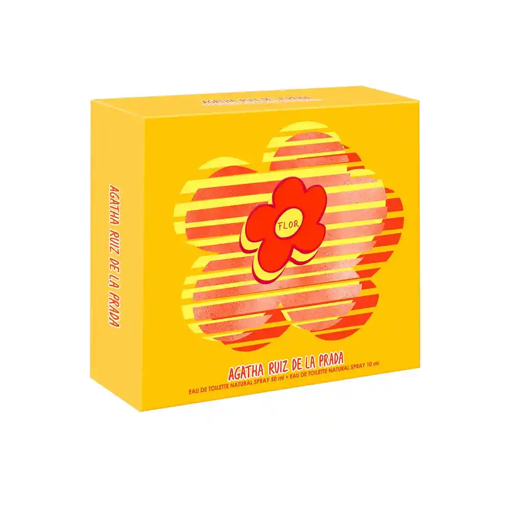 Agatha Ruiz De La Prada Set Flor Edt 50ml + Edt Cartera 10ml