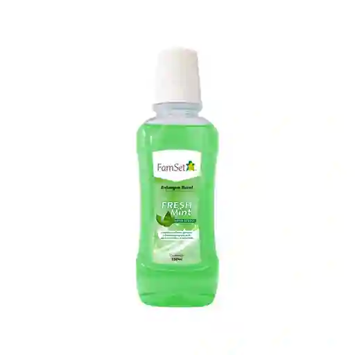 Family Set Enjuague Bucal Menta Fresca 250ml
