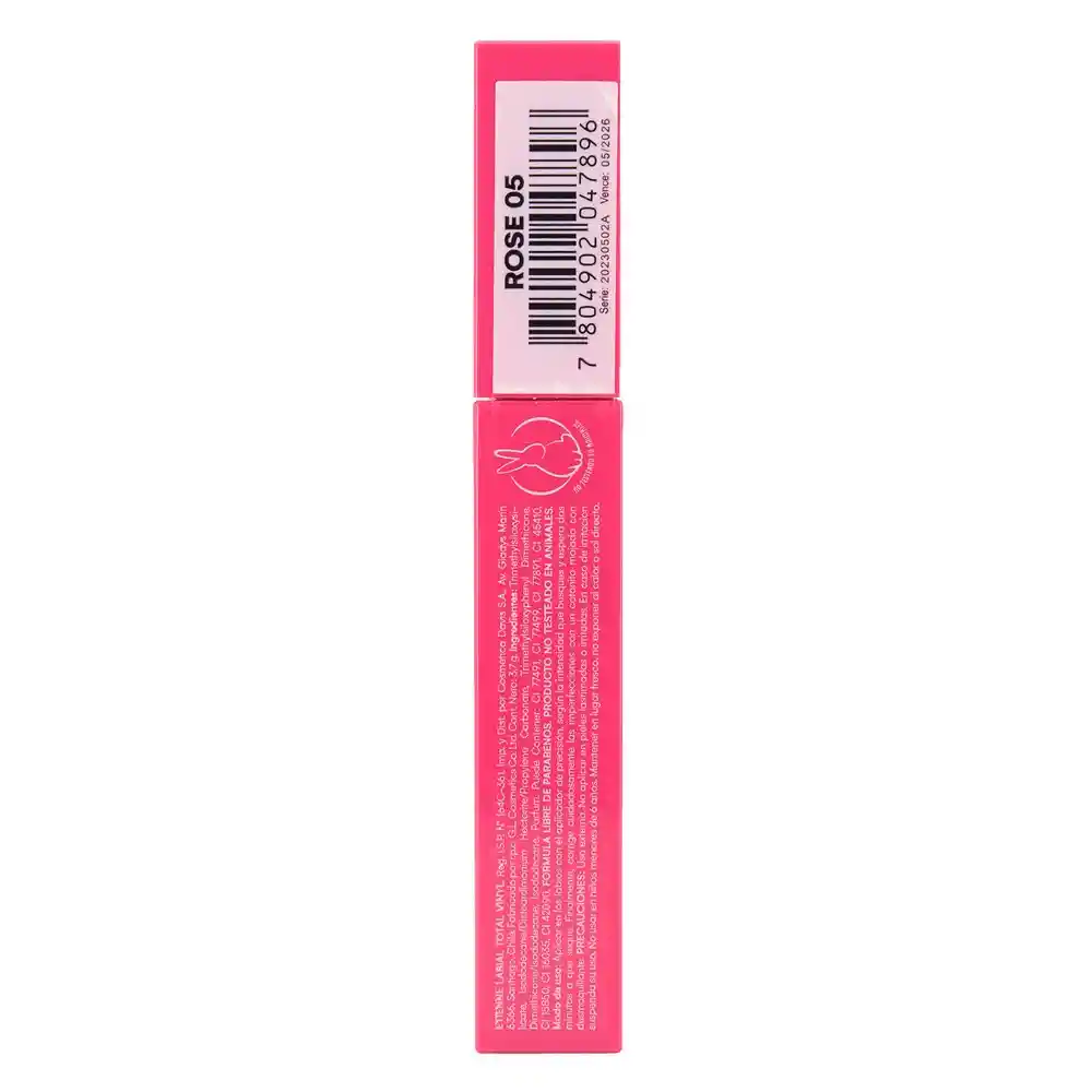 Total Vinyl Long Lasting Labial Líquido Berry 04 3.7 Gr
