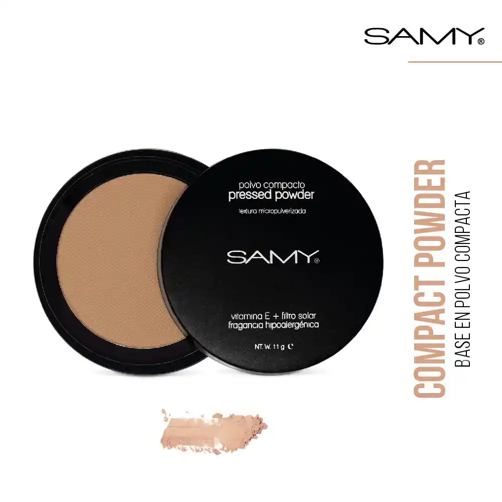 Pressed Powder Polvo Compacto Sin Espejo Arena