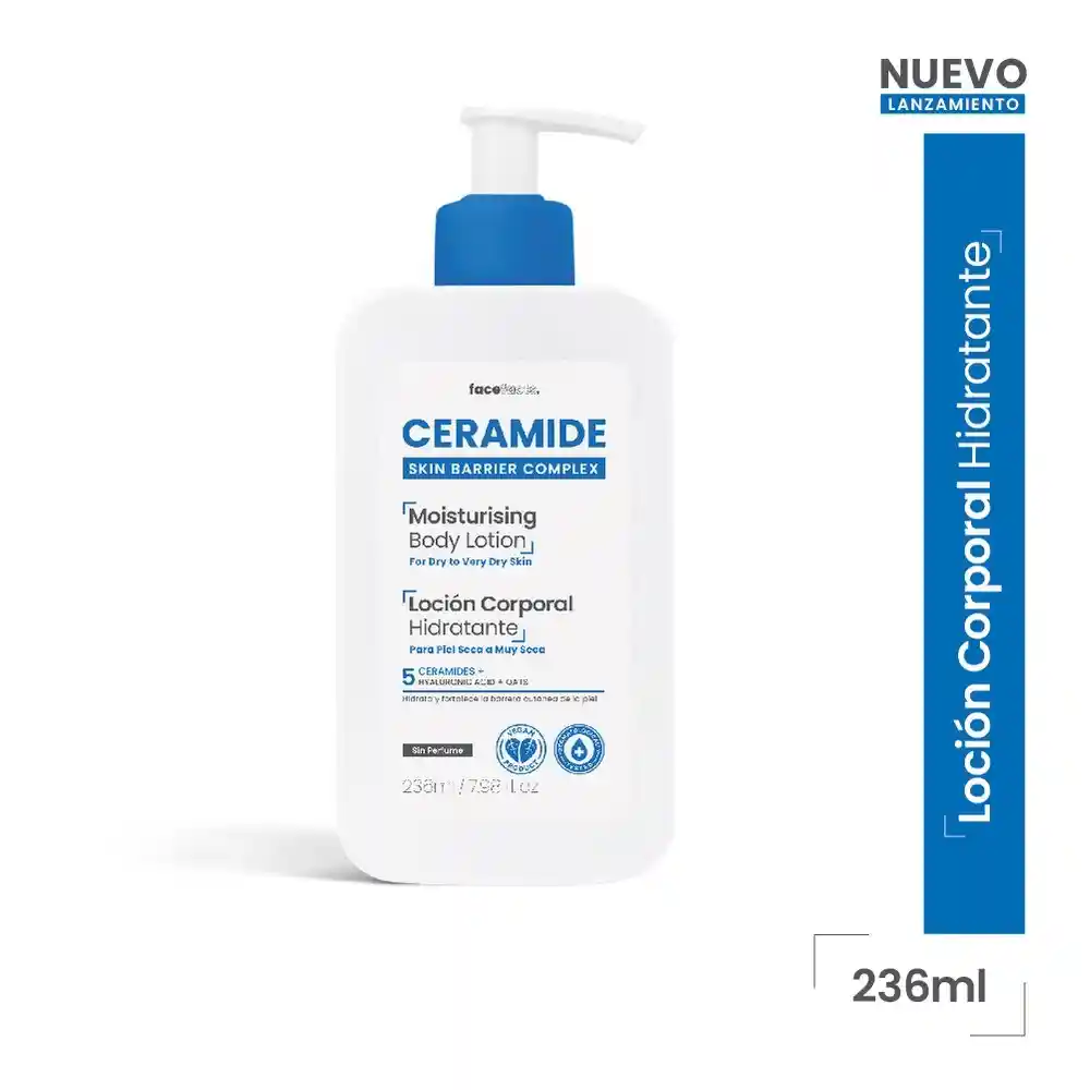 Ceramide Loción Corporal Hidratante 236ml