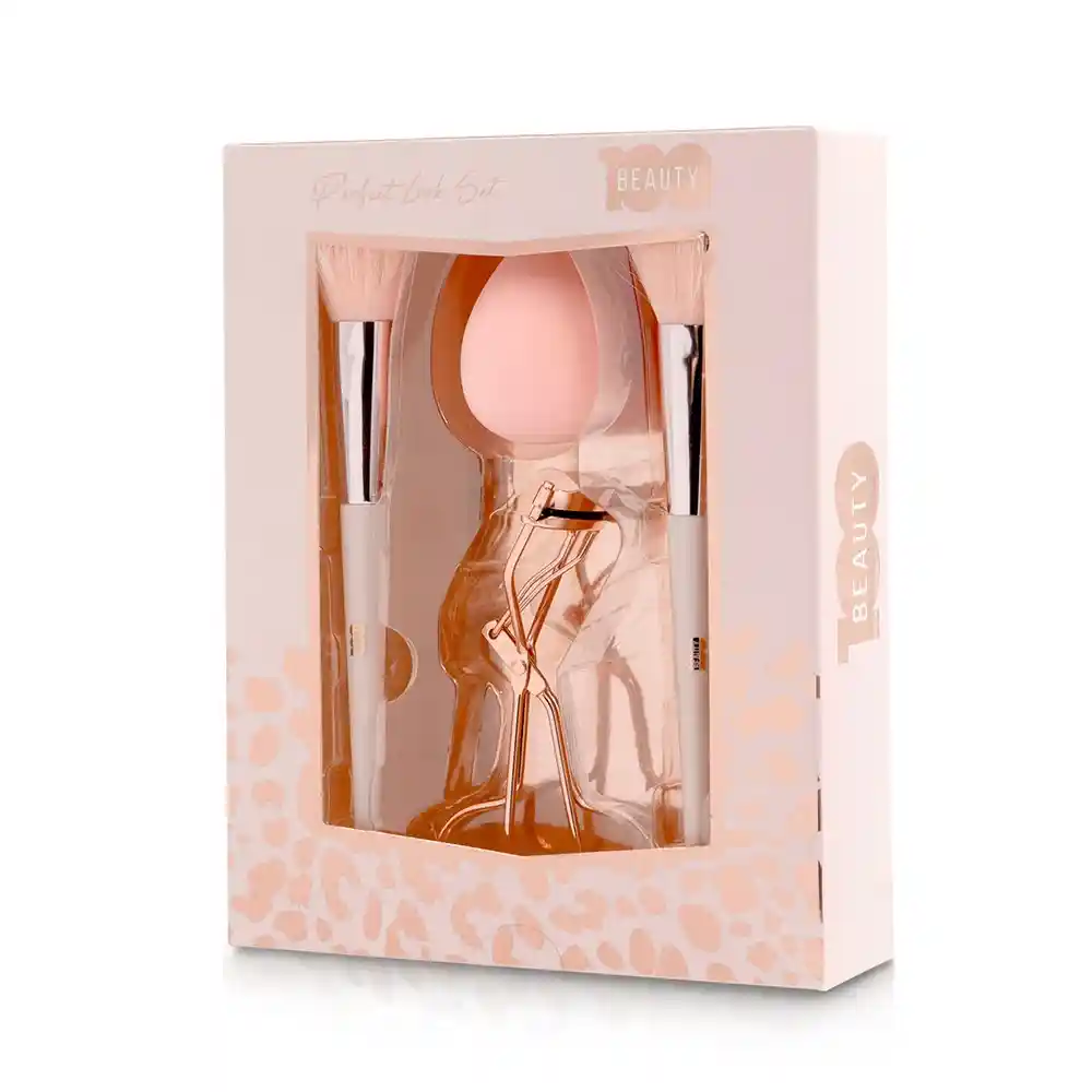 Set Brochas X2 + Esponja + Encrespador