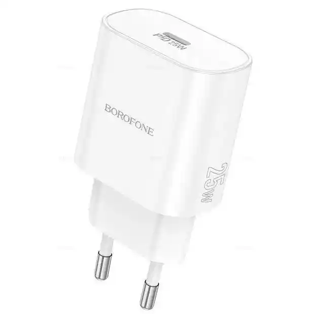 Cargador De Pared Borofone Ba82a Usb-c To Lightning 25w