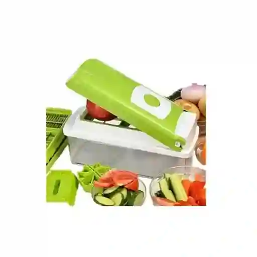 Picador Frutas Verduras Vegetales Rallador Cortador Multiuso Promotodo
