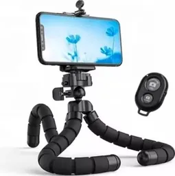 Trípode Celular Cámara Selfie Portátil + Control Bluetooth