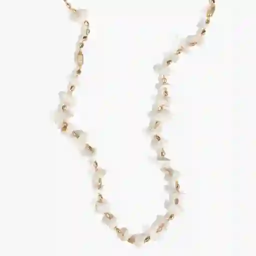 Collar Mujer Largo Envolvente Dorado