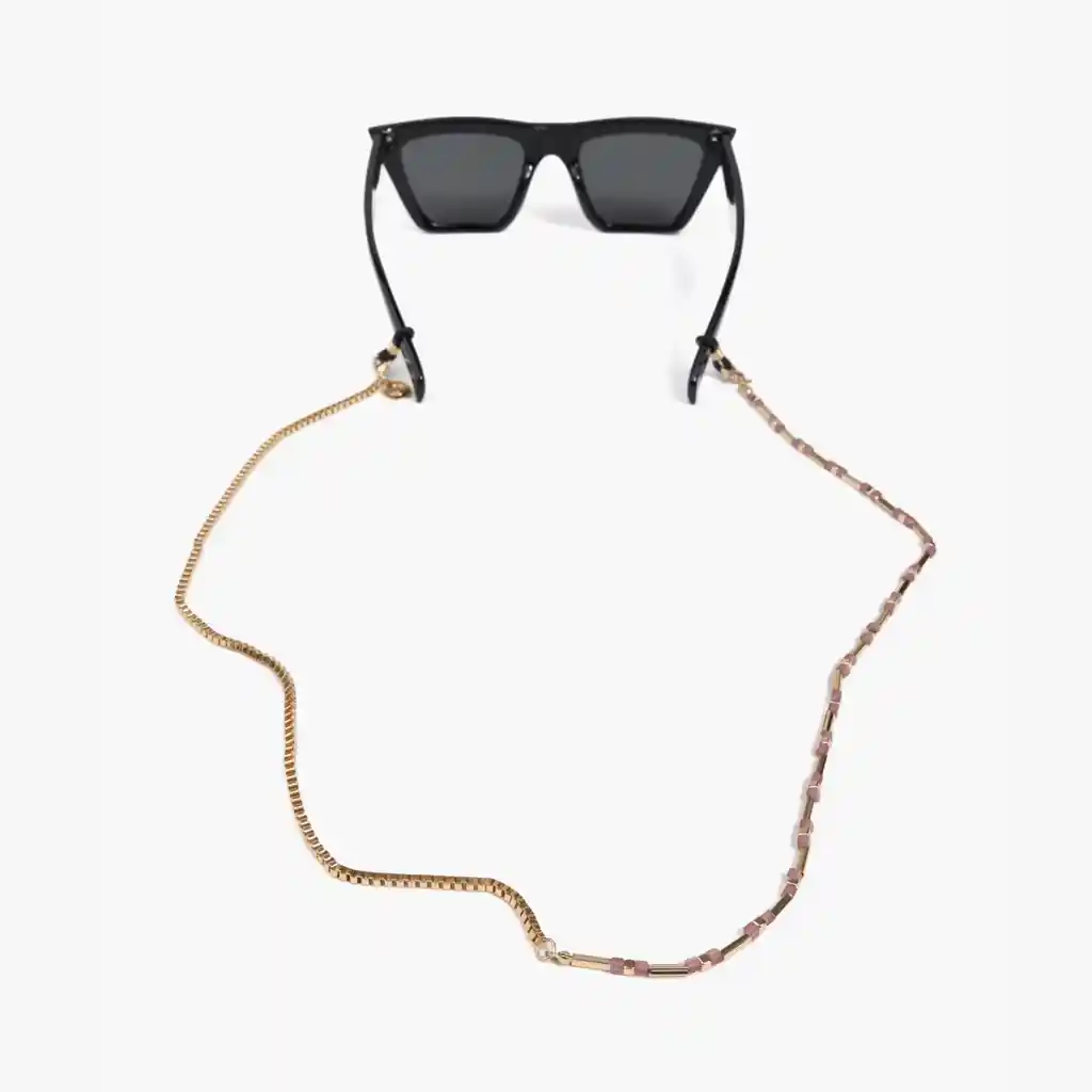Strap Sujetador Lentes Mujer Dorado