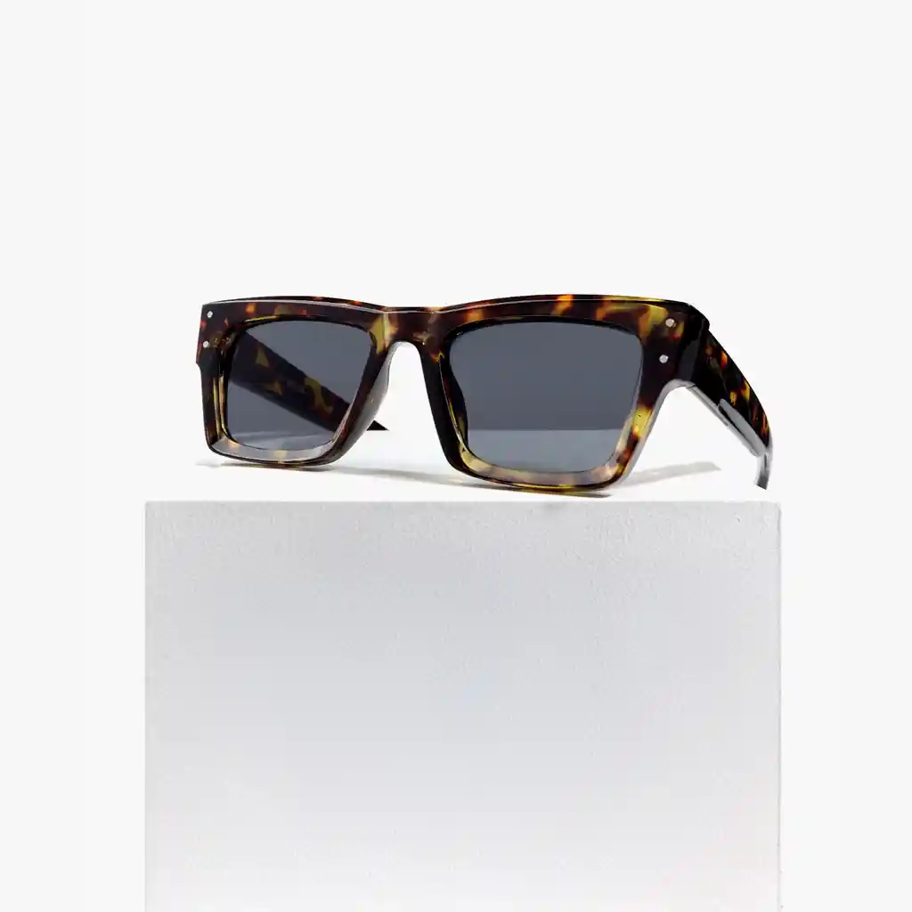 Lentes De Sol Mujer Cuadrados Café