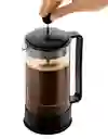 Cafetera Prensa Francesa Bodum De Vidrio 1 Lt Negra