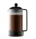 Cafetera Prensa Francesa Bodum De Vidrio 1 Lt Negra