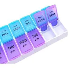 Pastillero Siete Días Dos Tomas