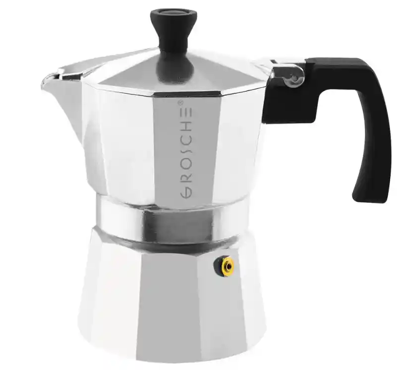 Cafetera Milano 3 Tazas 150 Ml Color Plata