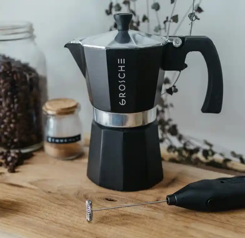 Cafetera Milano 9 Tazas 450 Ml Negra