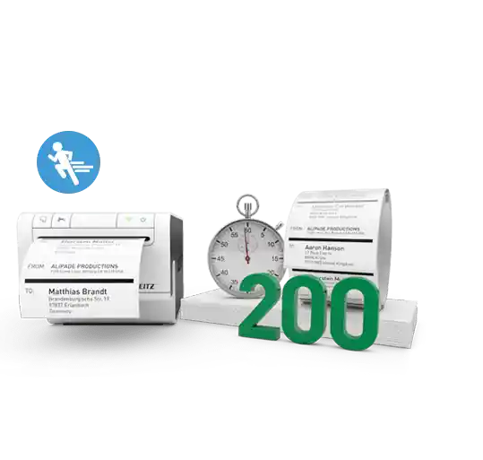 Impresora Etiquetas Leitz Icon Usb/wifi Leitz Icon Imprime Hasta 200 Etiquetas Por Minuto.