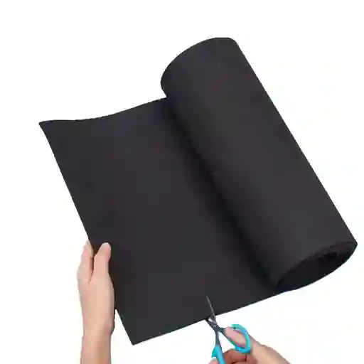 Goma Eva Pliego 40x60cm X 2mm Color Negro