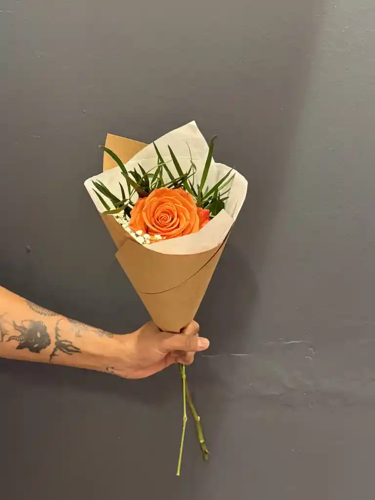 Rosa Naranja Individual