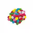 Pompones Surtidos Hasta 1.5cms