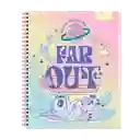 Cuaderno Universitario 100 Hojas 7mm Stitch Pastel Diseño Aleatorio.