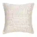 Funda de Cojín Algodón Dobby 45 x 45 cm Casaideas