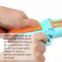 Miniso Pistola De Juguete Bala Suave Mode S038 Naranja Azul