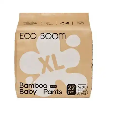 Pañal Biodegradable Bambú Pants Xl 22u - Eco Boom