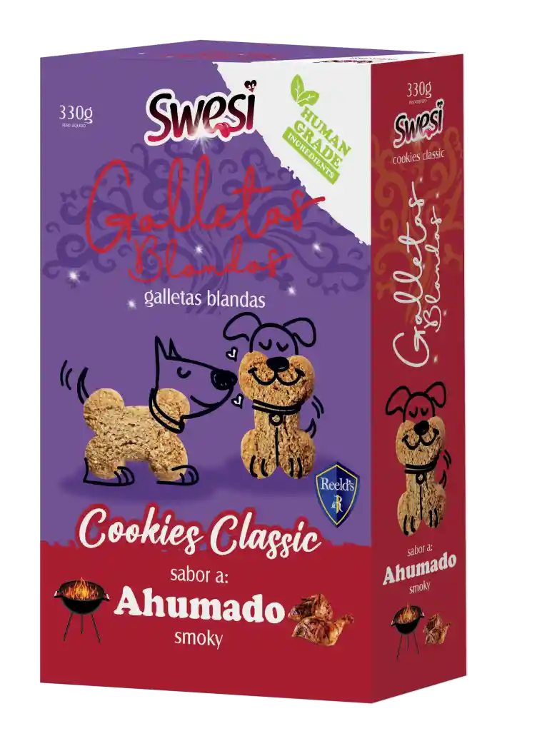 Galletas Cookies Classic Pollo Ahumado Y Salmon