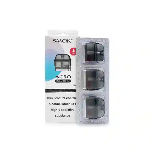 Pod Para Vaporizador Smok Acro Meshed 0.8 Ohm