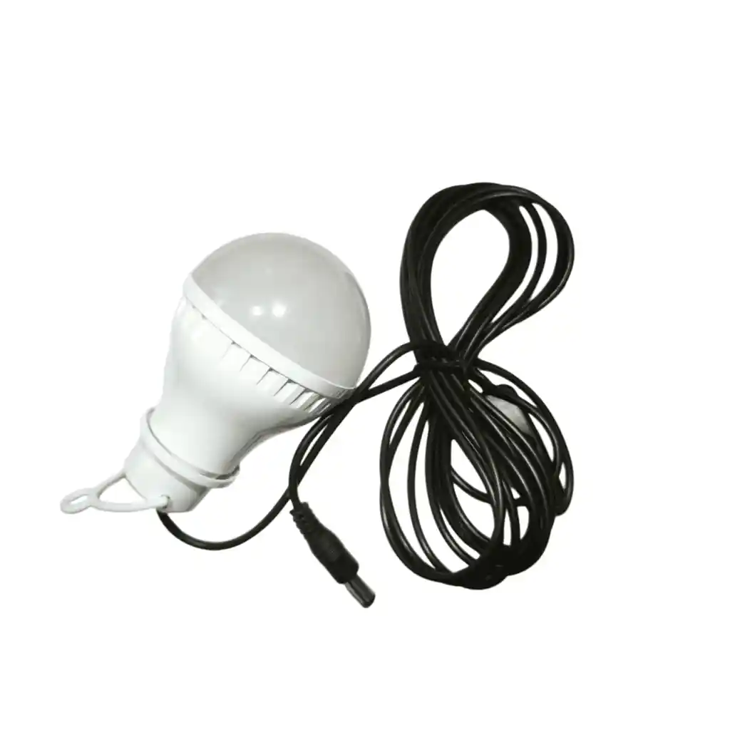 Ampolleta Con Panel Solar Outdoor