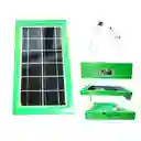 Ampolleta Con Panel Solar Outdoor