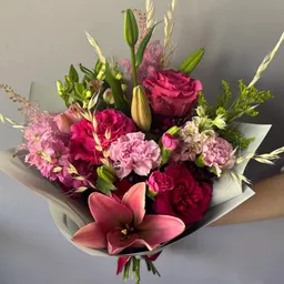 Ramo Express Rosado Con Lilium