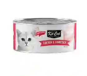 Kit Cat Deboned Pollo Con Cangrejo