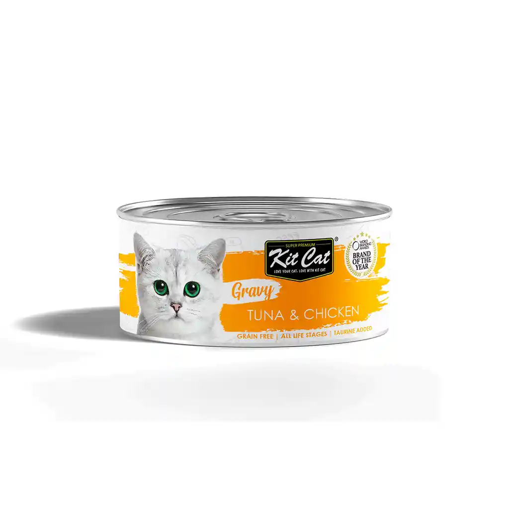 Kit Cat Gravy Atun Con Pollo