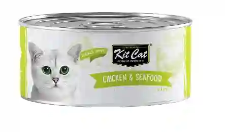 Kit Cat Deboned Pollo Con Mariscos