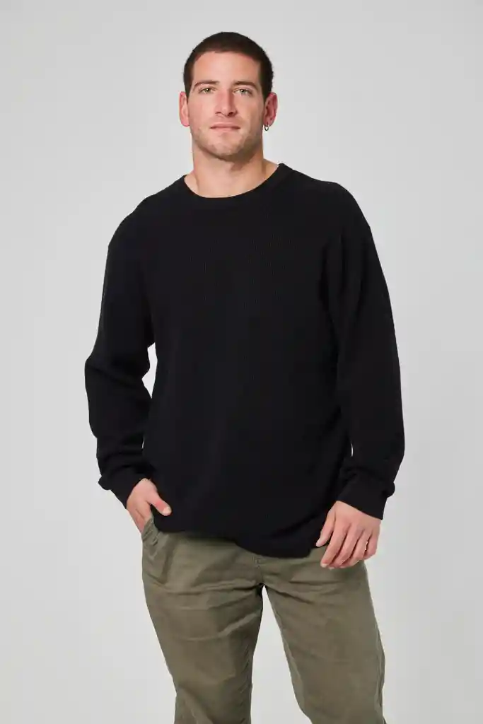 Chaleco Lines Negro L