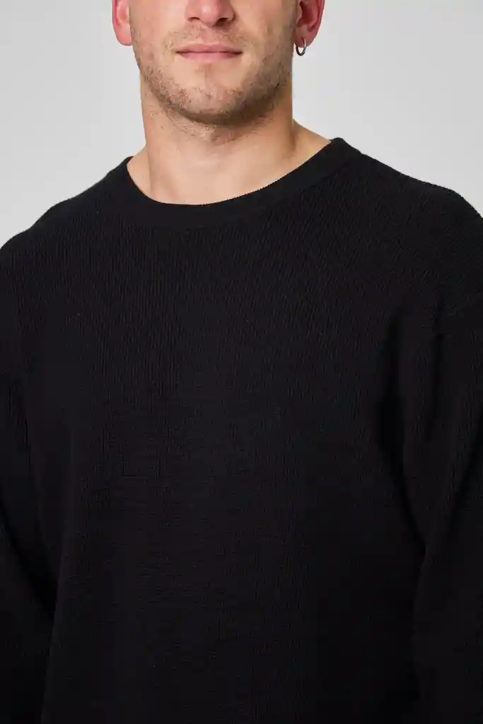 Chaleco Lines Negro L