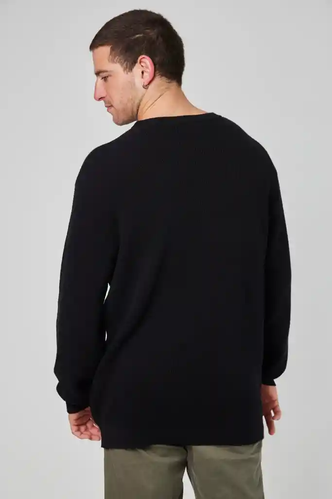 Chaleco Lines Negro M