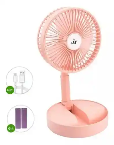 Ventilador Portatil Usb Silencioso Potente Mesa Escritorio