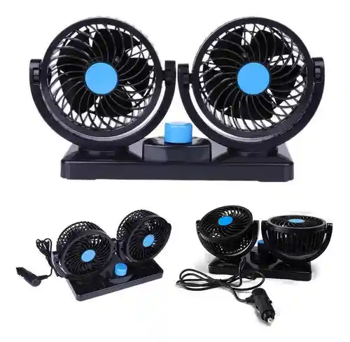 Ventilador Para Auto Jeep Camioneta Vehículo Regulable